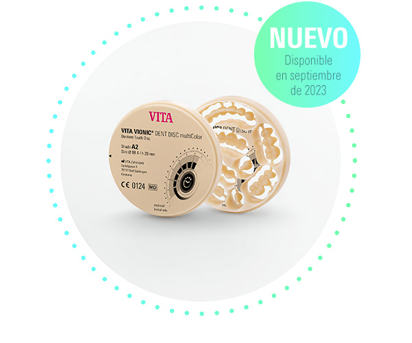 Digital Dentures: VITA VIONIC DENT DISC multiColor